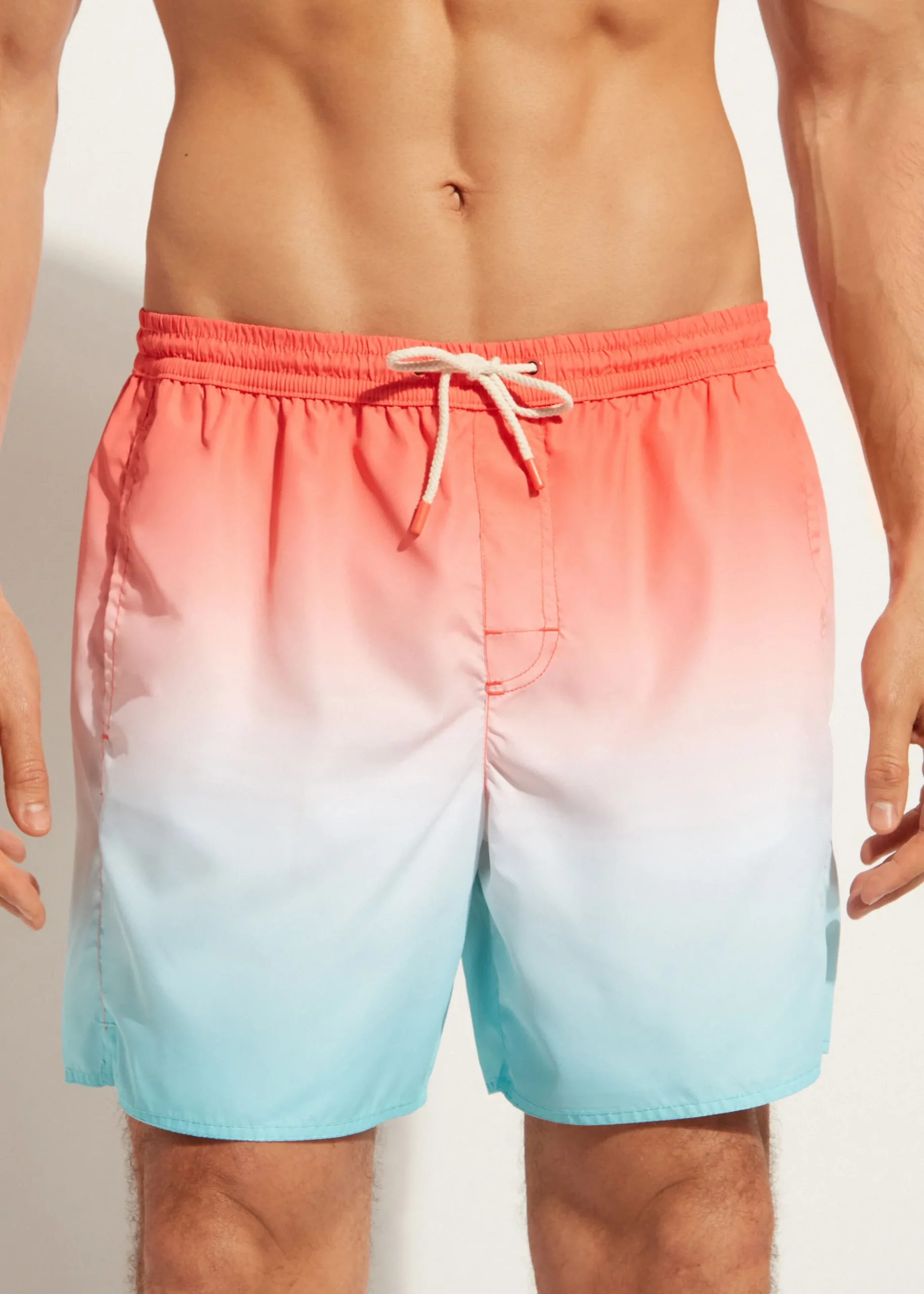 Boxer Shorts^Calzedonia Men's Boxer Swim Shorts Formentera 657C - Shades Of Red
