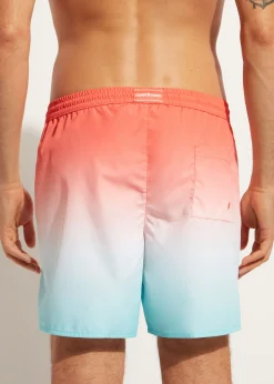 Boxer Shorts^Calzedonia Men's Boxer Swim Shorts Formentera 657C - Shades Of Red