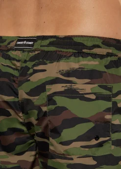 Boxer Shorts^Calzedonia Men's Boxer Swim Shorts Formentera 535C - Camouflage Green