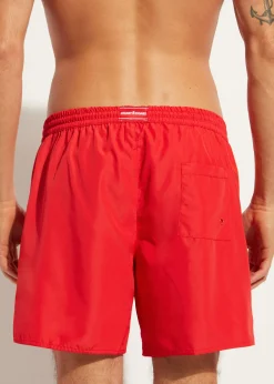 Boxer Shorts^Calzedonia Men's Boxer Swim Shorts Formentera Eco 645C - Summer Red