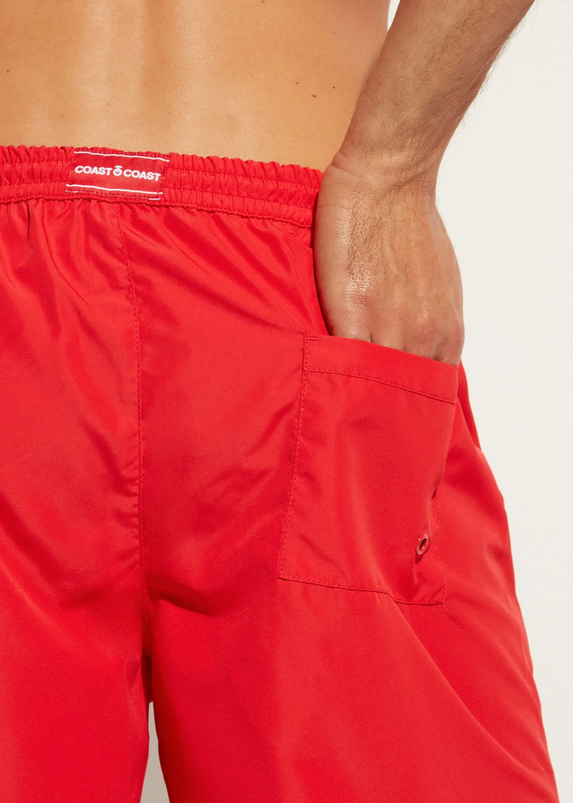 Boxer Shorts^Calzedonia Men's Boxer Swim Shorts Formentera Eco 645C - Summer Red