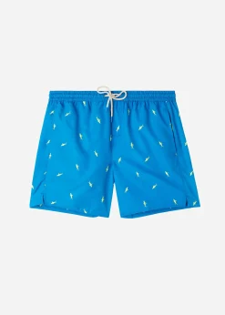 Boxer Shorts^Calzedonia Men's Boxer Swim Shorts Formentera 662C - Shark Pattern