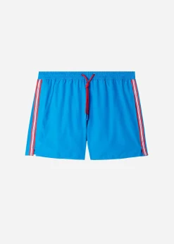 Boxer Shorts^Calzedonia Men's Boxer Swim Shorts Ibiza Eco 667C - Electric Blue Panel