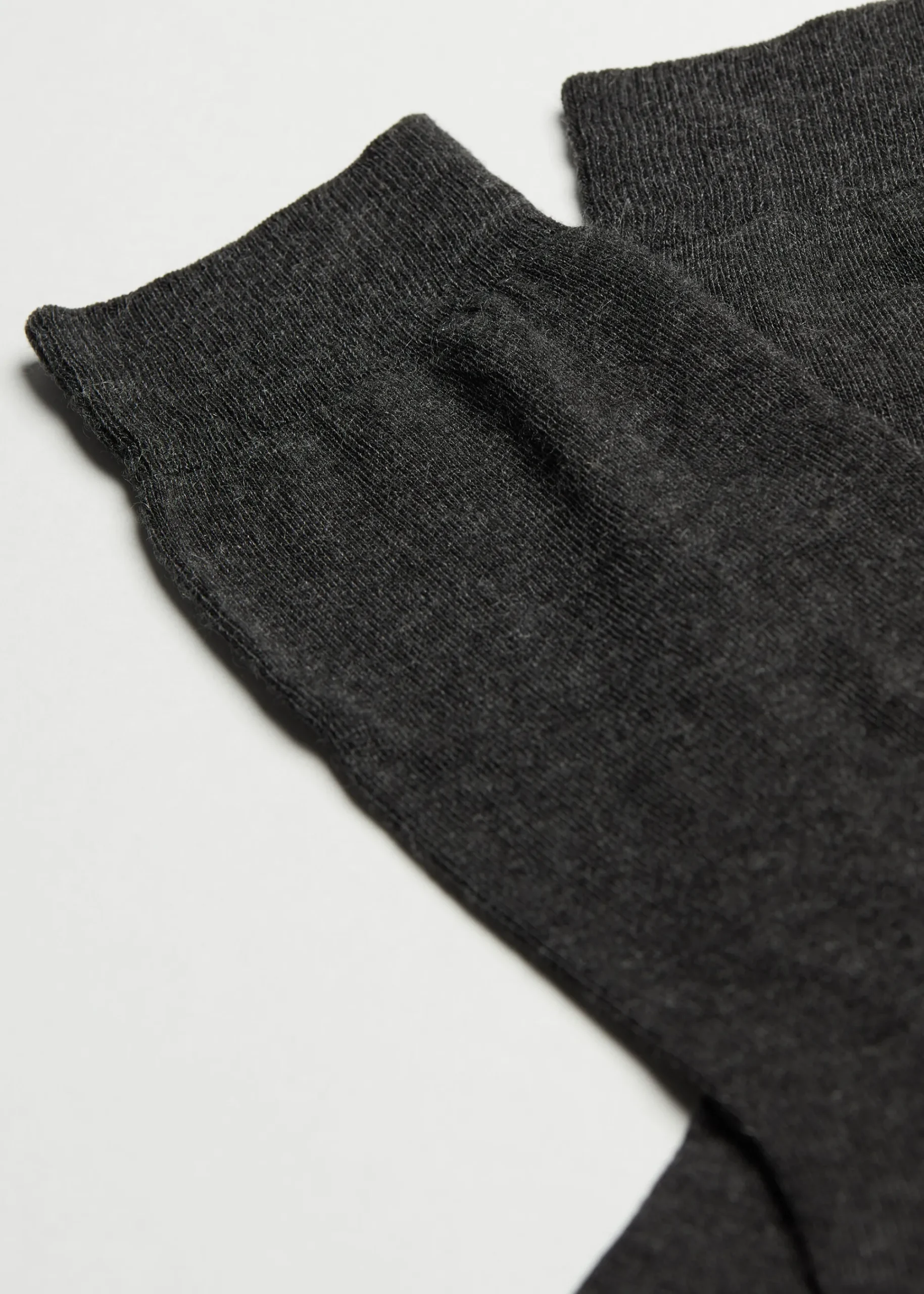 Short Socks^Calzedonia Men's Crew Socks With Cashmere 020 - Anthracite Grey Blend