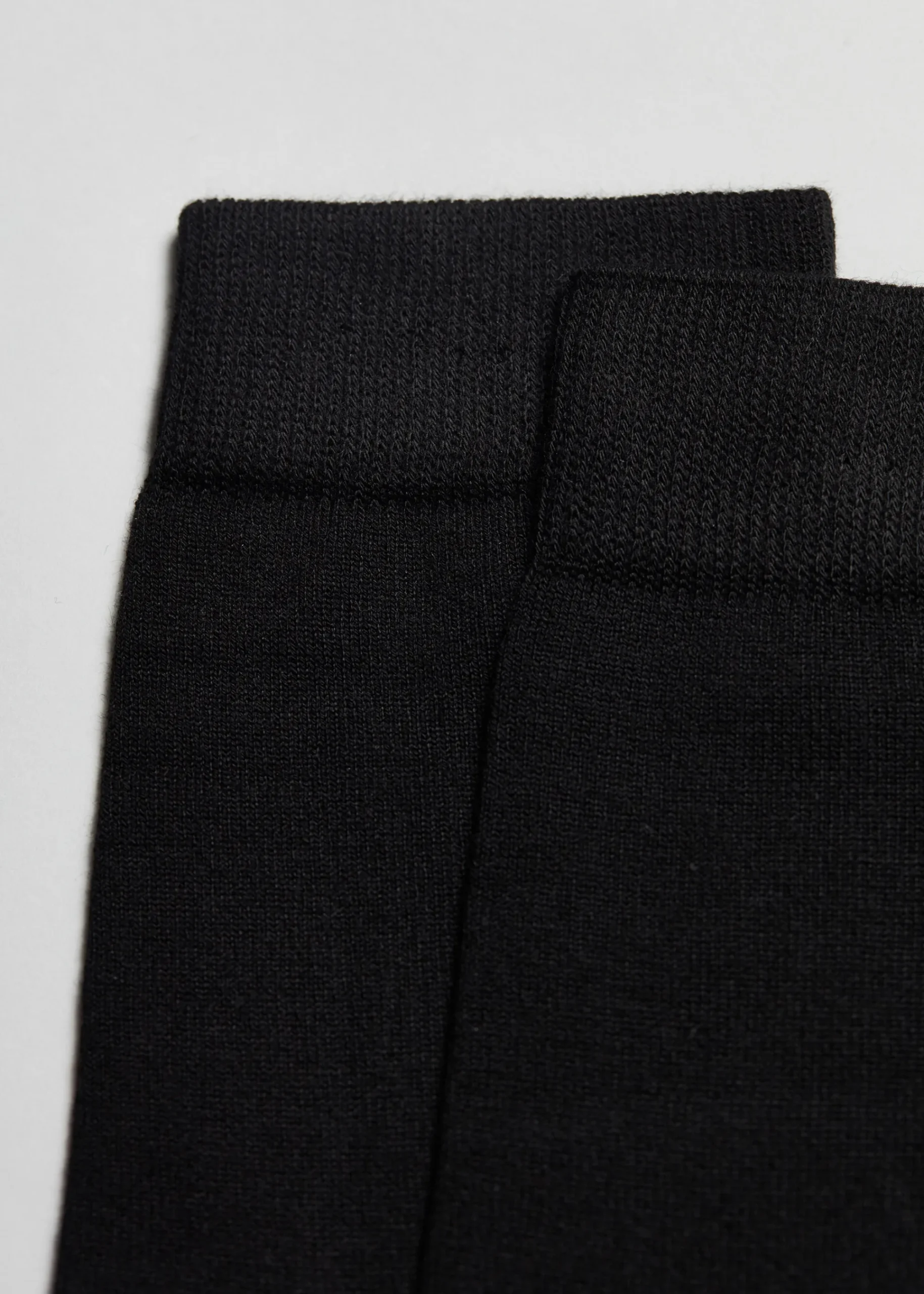 Short Socks^Calzedonia Men's Crew Warm Cotton Socks 019 - Black