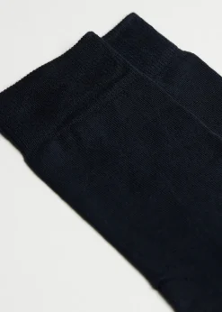 Short Socks^Calzedonia Men's Crew Warm Cotton Socks 016 - Blue