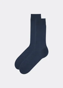 Short Socks^Calzedonia Men's Lisle Thread Short Socks 870 - Light Blue Grey
