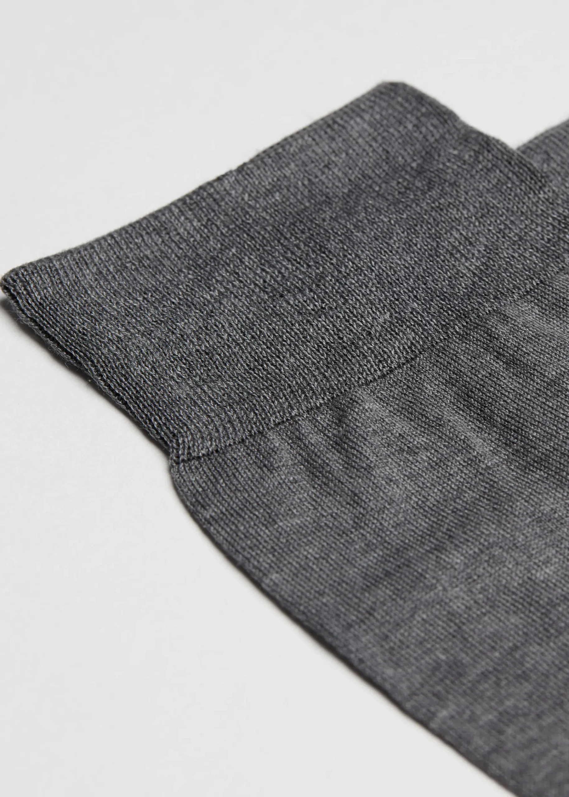 Short Socks^Calzedonia Men's Lisle Thread Short Socks 042 - Mid Grey Blend