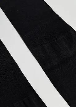 Long Socks^Calzedonia Men's Long Lisle Thread Socks 019 - Black