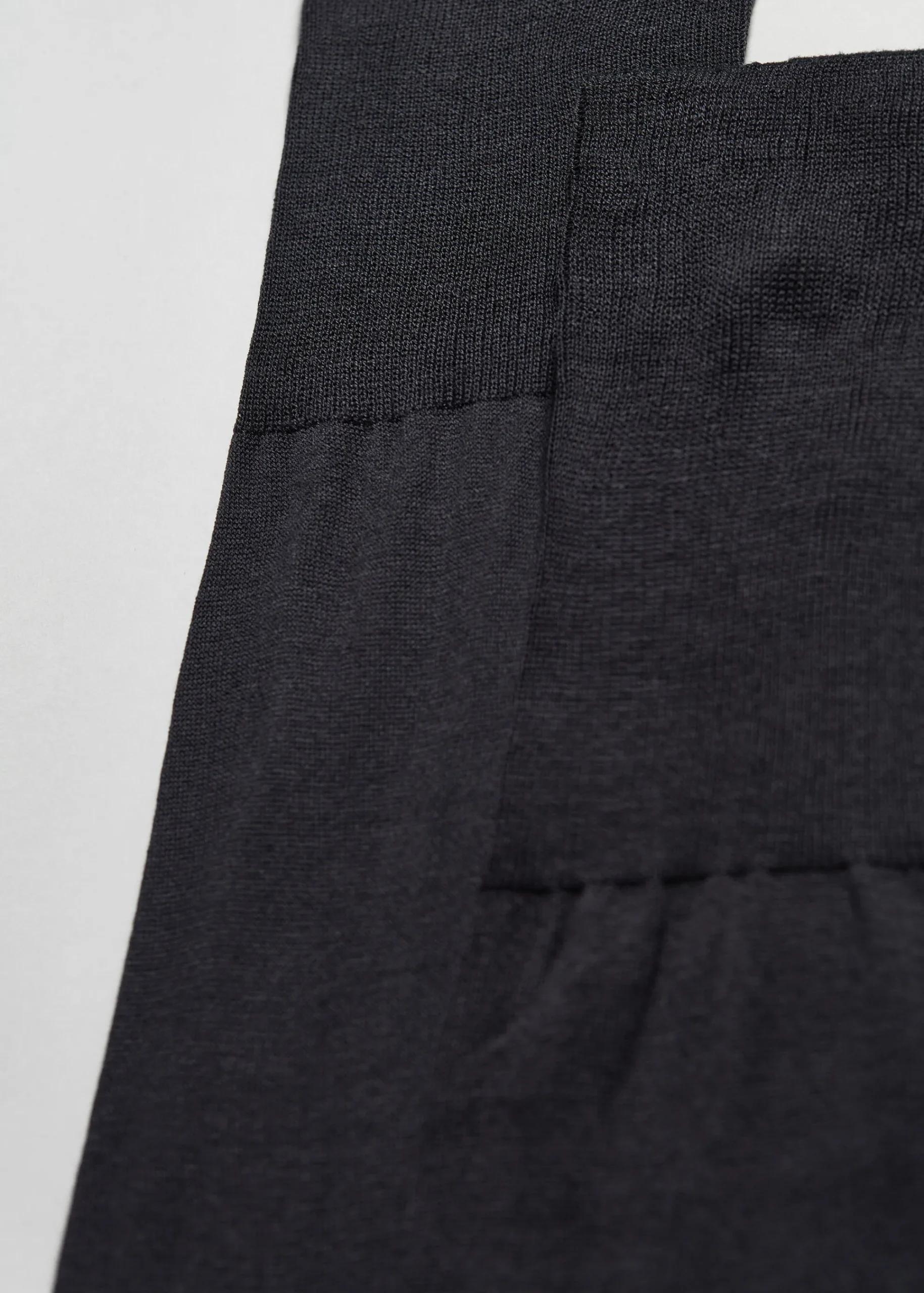 Long Socks^Calzedonia Men's Long Lisle Thread Socks 020 - Anthracite Grey Blend