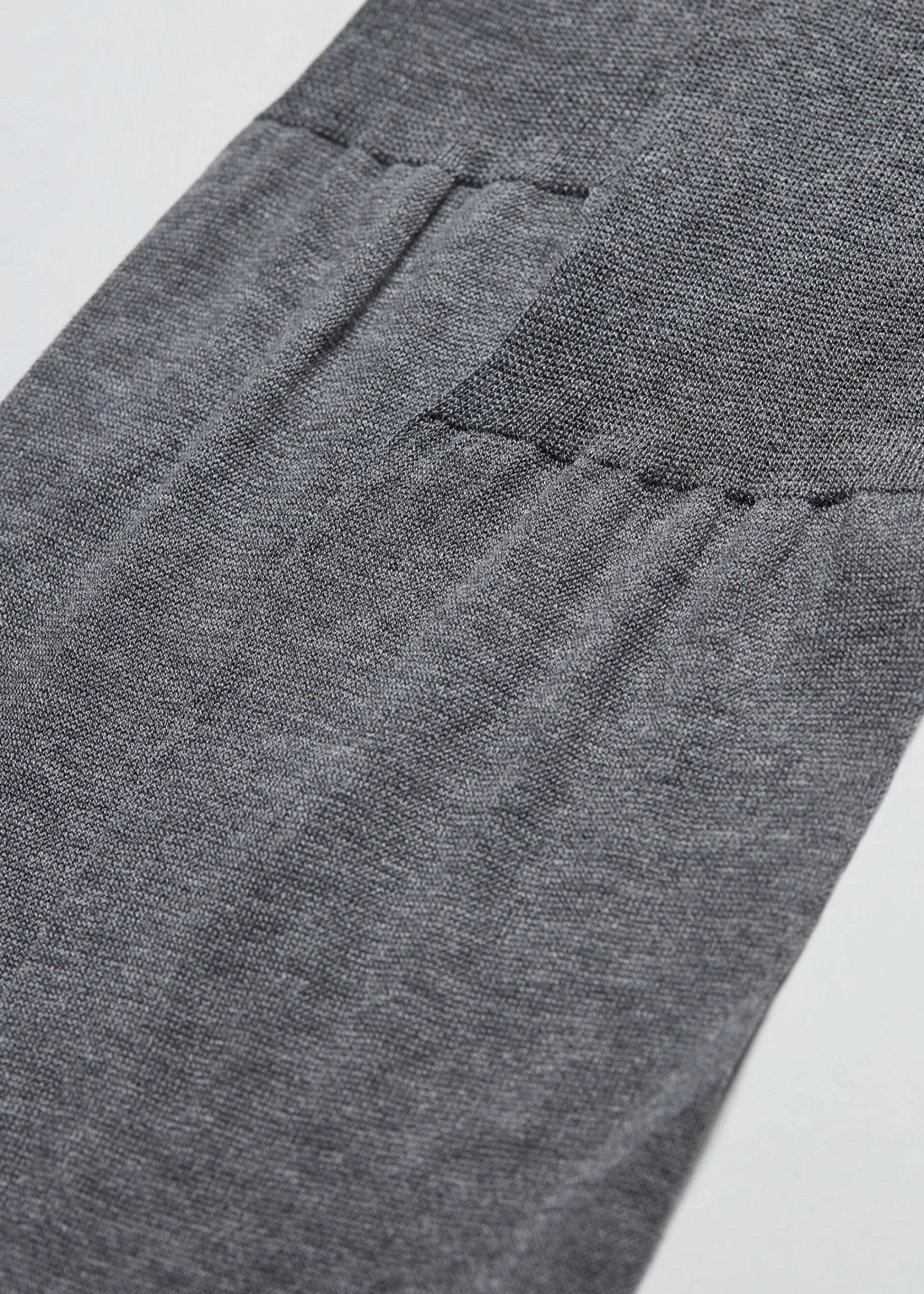 Long Socks^Calzedonia Men's Long Lisle Thread Socks 042 - Mid Grey Blend