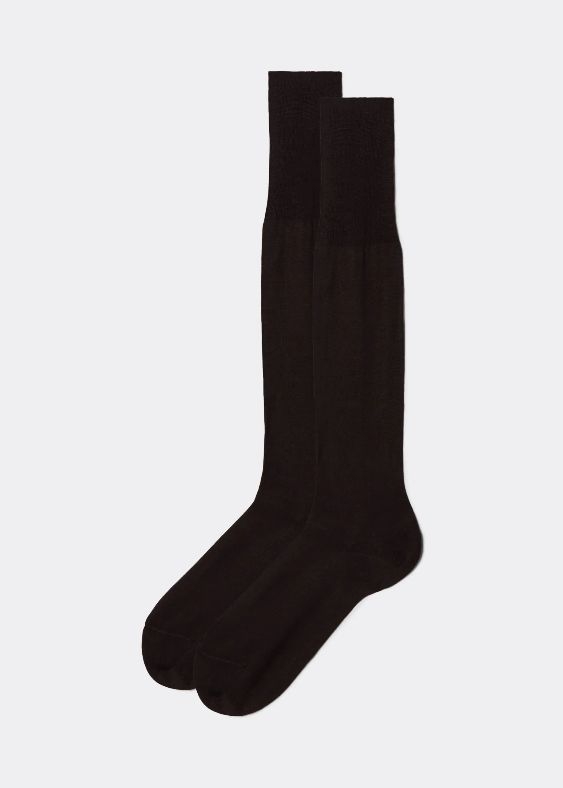Long Socks^Calzedonia Men's Long Lisle Thread Socks 015 - Brown