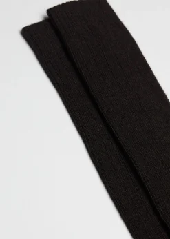 Long Socks^Calzedonia Men's Long Ribbed Socks With Wool And Cashmere 015 - Brown