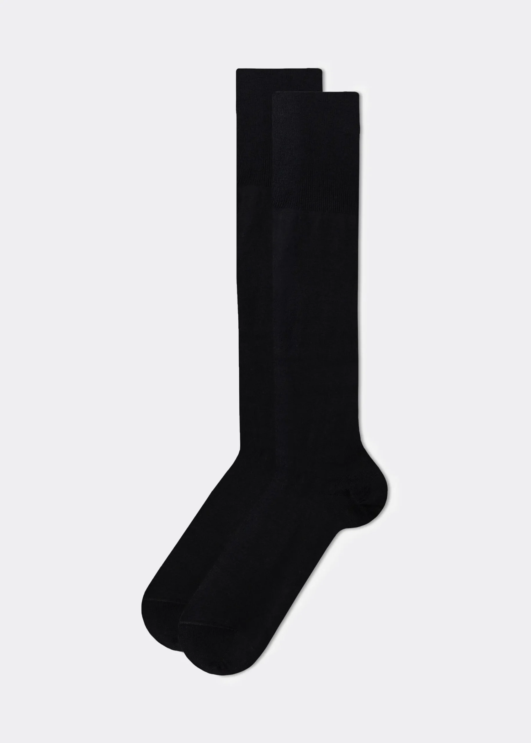 Long Socks^Calzedonia Men's Long Socks With Cashmere 019 - Black