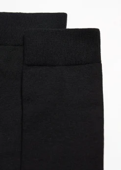 Long Socks^Calzedonia Men's Stretch Cotton Long Socks 019 - Black