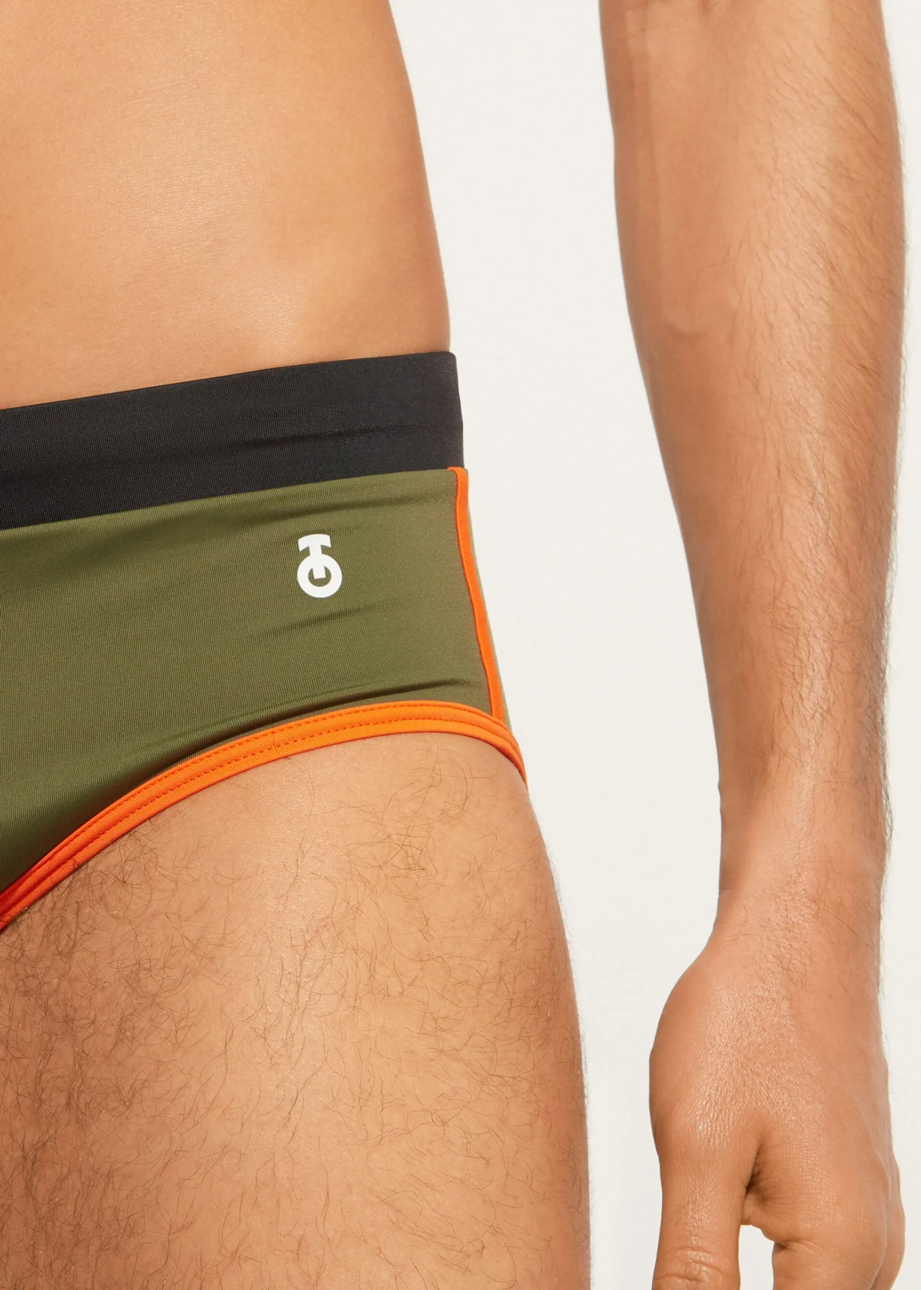 Briefs^Calzedonia Men's Swim Briefs Malindi 652C - Savannah Green