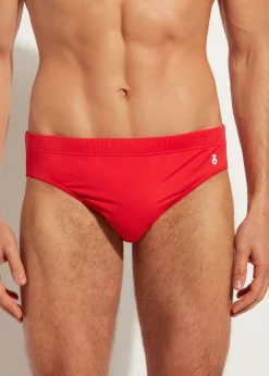 Briefs^Calzedonia Men's Swim Shorts Rio 645C - Summer Red