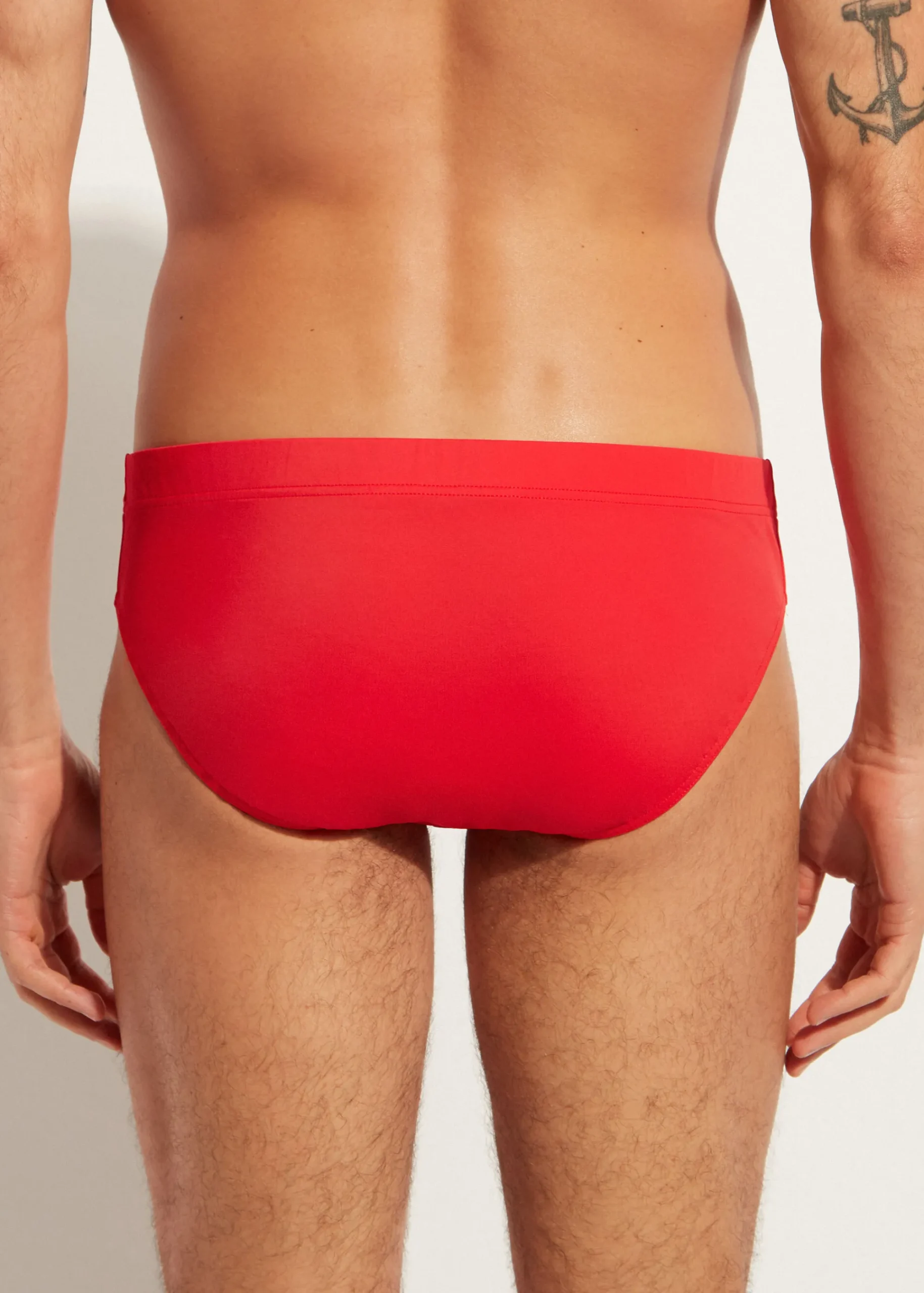 Briefs^Calzedonia Men's Swim Shorts Rio 645C - Summer Red