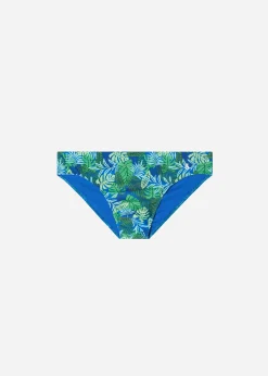 Briefs^Calzedonia Men's Swim Shorts Rio 677C - Leaf Pattern