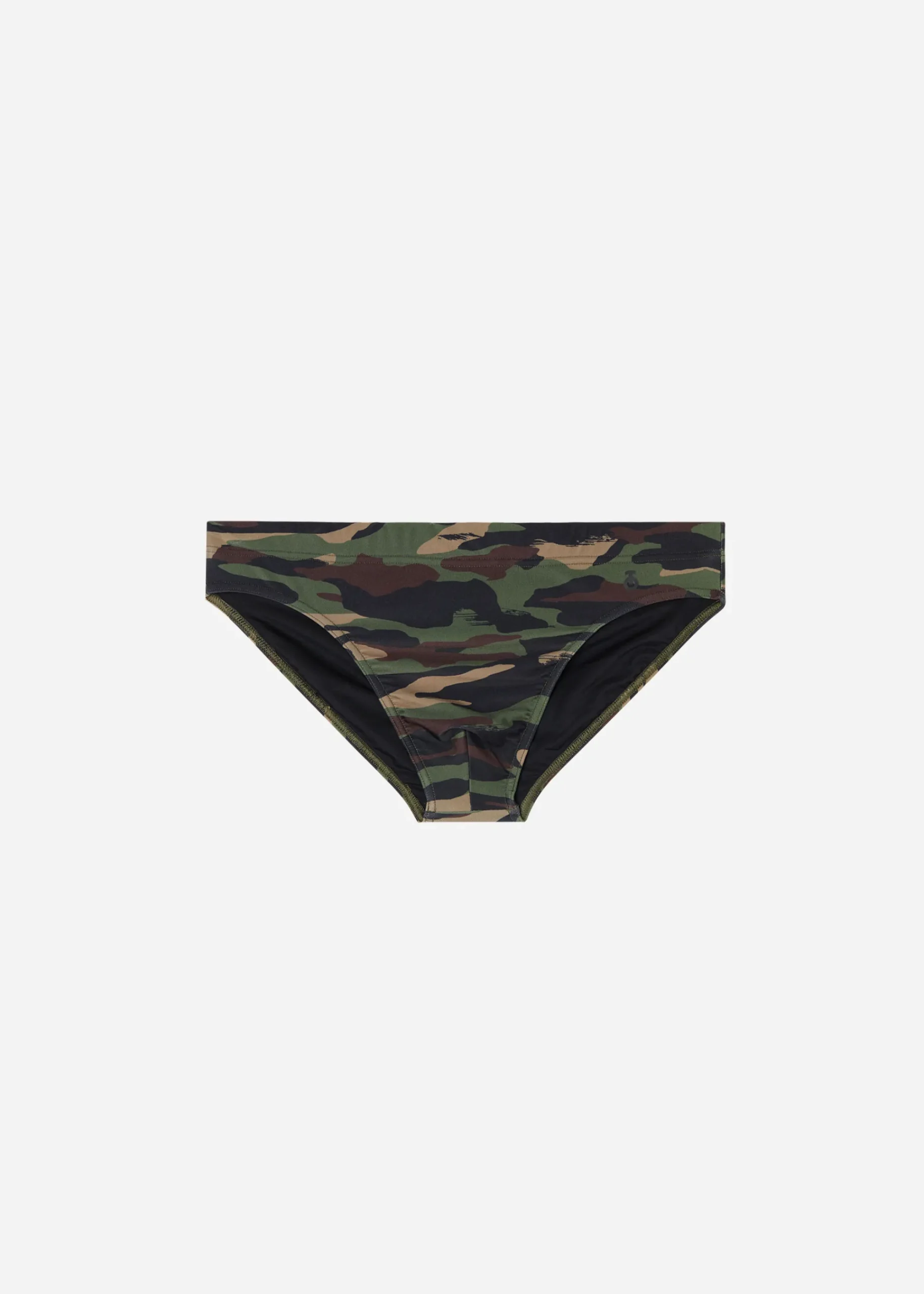 Briefs^Calzedonia Men's Swim Shorts Rio 535C - Camouflage Green