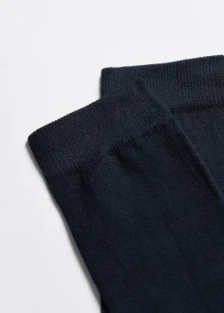 Long Socks^Calzedonia Men's Warm Cotton Long Socks 016 - Blue