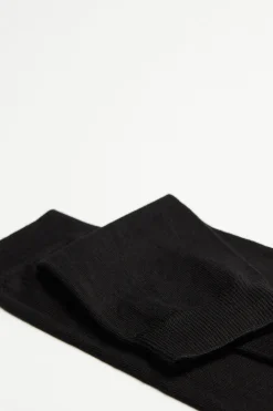 Long Socks^Calzedonia Men's Warm Cotton Long Socks 019 - Black