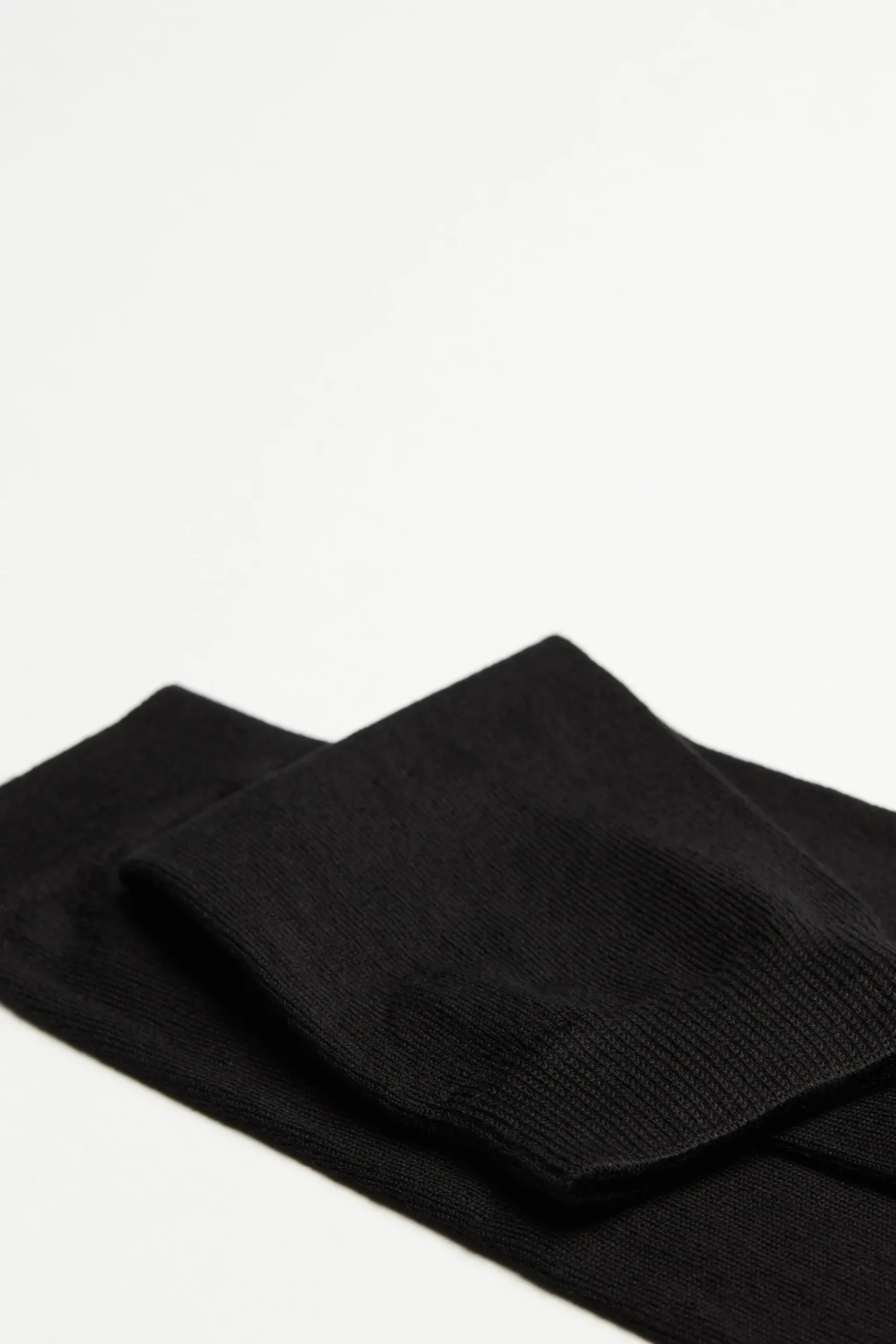 Long Socks^Calzedonia Men's Warm Cotton Long Socks 019 - Black