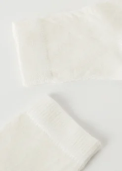 Socks^Calzedonia Newborn Cotton Short Socks 002 - Cream