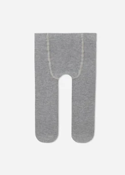 Tights^Calzedonia Newborn Eco Cotton Tights 020 - Grey Blend