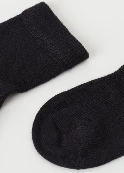 Socks^Calzedonia Newborn Short Socks With Cashmere 019 - Black