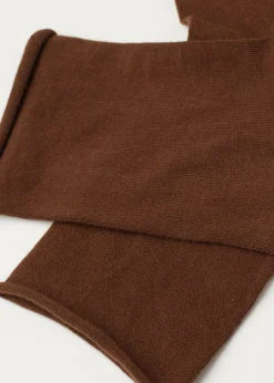 Short Socks^Calzedonia Non-Elastic Cotton Ankle Socks 9765 - Chestnut Brown