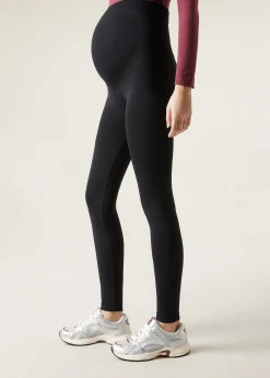 Premaman^Calzedonia Opaque Maternity Leggings 019 - Black