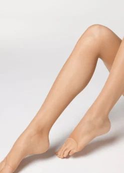 Sheer Tights^Calzedonia Open Toe Sheer Tights 3294 - Nude 4 - Naturale