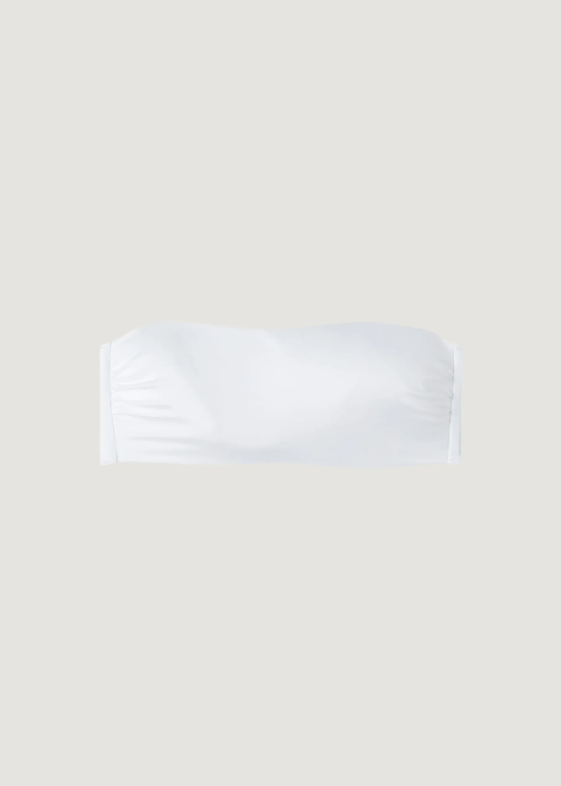 Bikini^Calzedonia Padded Bandeau Bikini Top Indonesia 01 - White