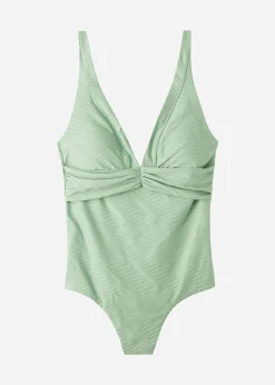 One-Piece Swimswuits^Calzedonia Padded Swimsuit Genova 644C - Desert Green