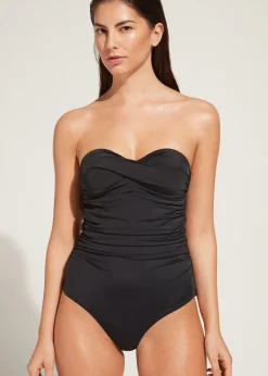 One-Piece Swimswuits^Calzedonia Padded Swimsuit Roma 06 - Black