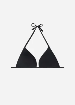 Bikini^Calzedonia Padded Triangle Bikini Top Indonesia 06 - Black