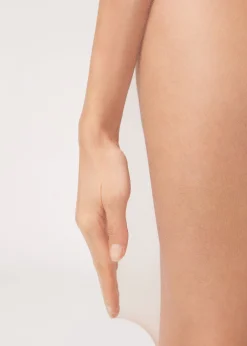 Sheer Tights^Calzedonia Premium Matt Second Skin 15 Denier Tights 3290 - Nude 2 - Natural Tan/Sand