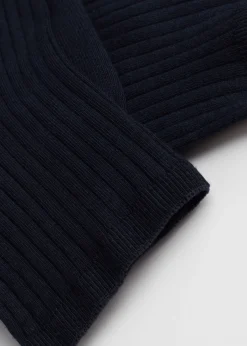 Short Socks^Calzedonia Ribbed Short Socks 016 - Blue