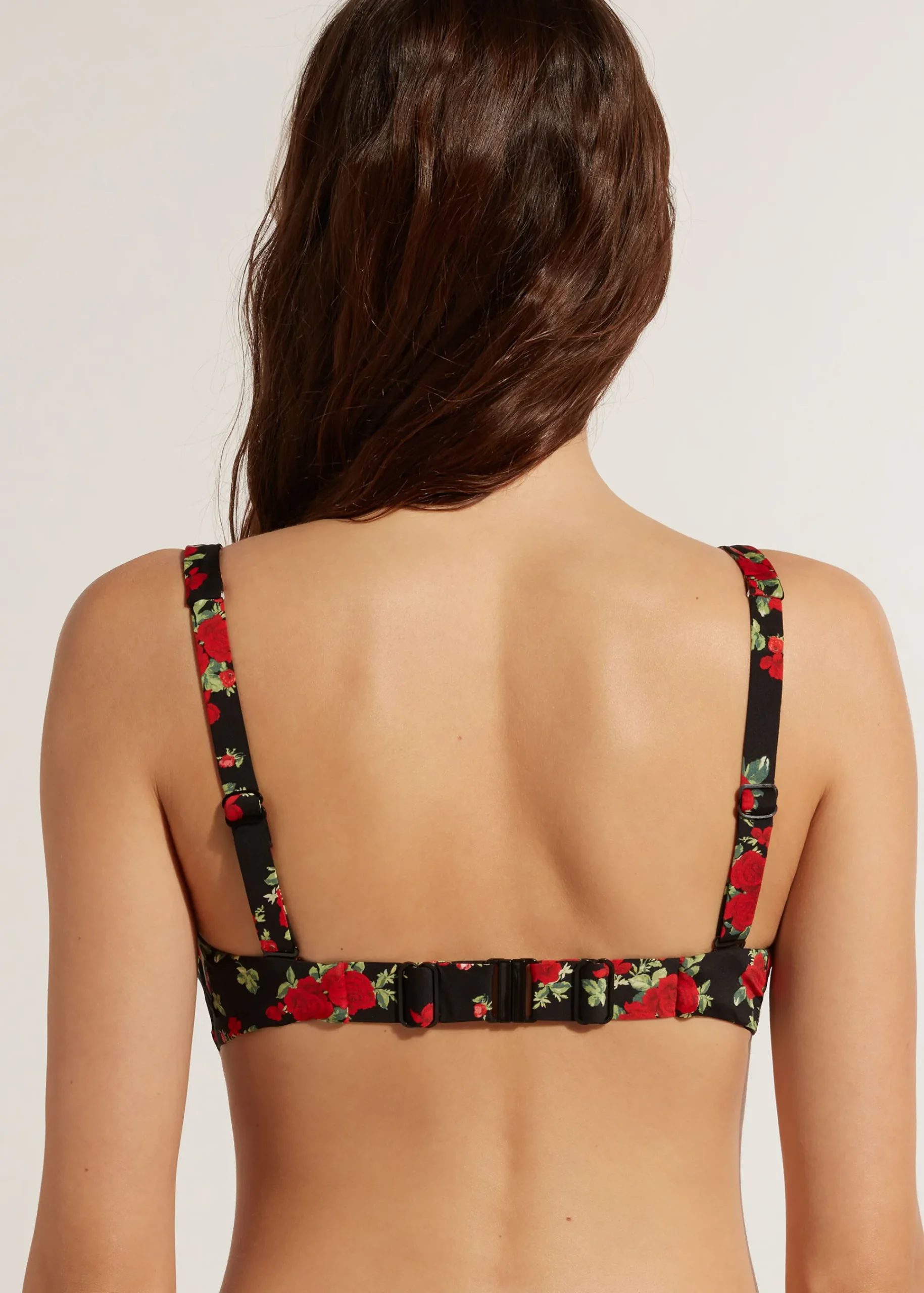 Bikini^Calzedonia Rose Animal Print Balconette Bikini Top Nizza 685C - Pink Animal Print