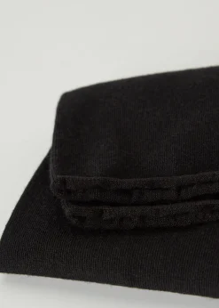 Short Socks^Calzedonia Seamless Short Socks With Cashmere 019 - Black