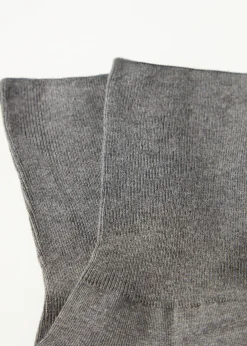 Short Socks^Calzedonia Short Socks In Cotton With Cashmere 042 - Mid Grey Blend