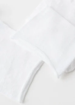 Short Socks^Calzedonia Short Socks With Linen 9628 - White