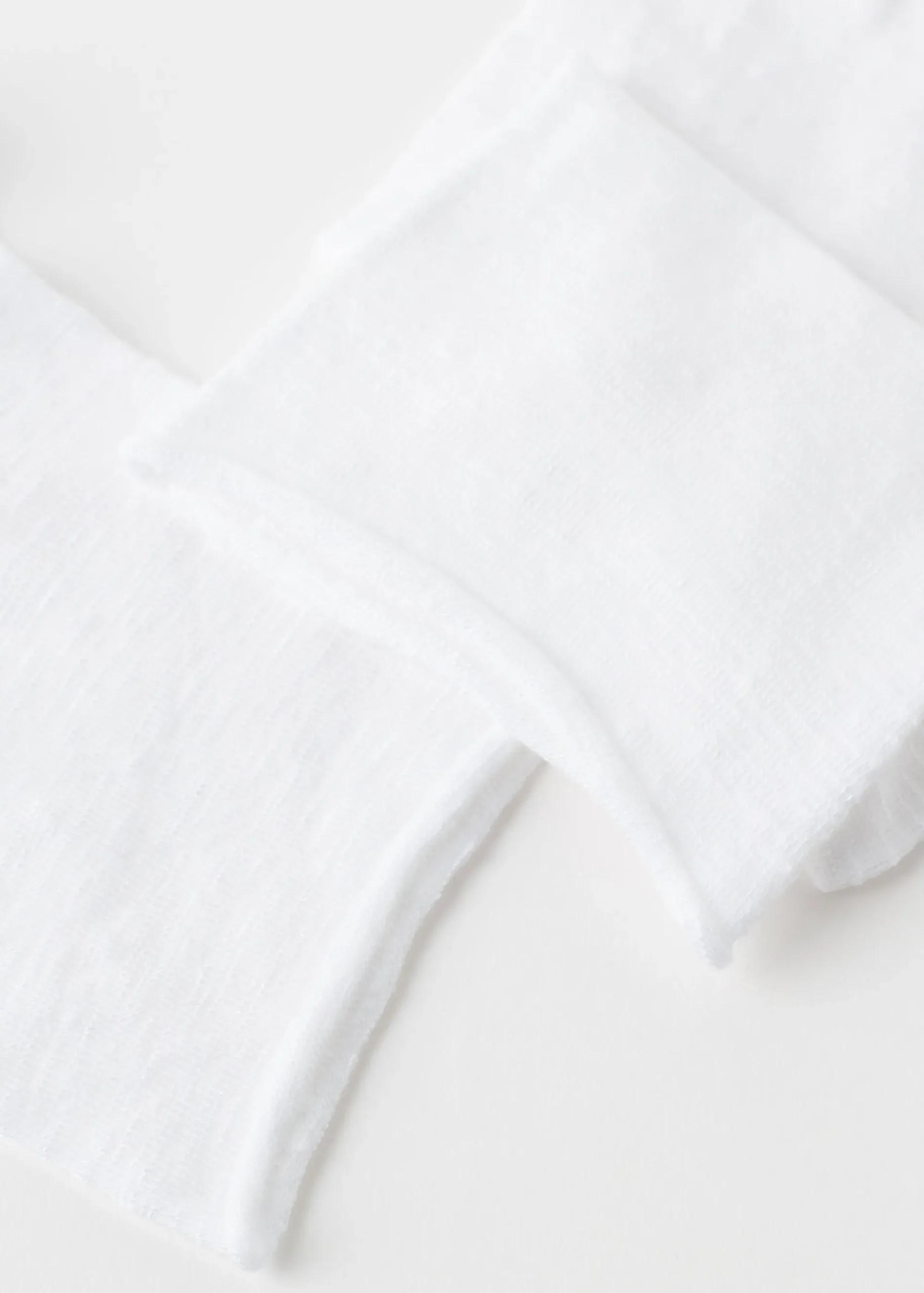 Short Socks^Calzedonia Short Socks With Linen 9628 - White