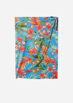 Beachwear^Calzedonia Short Wraparound Sarong 642C - Jungle Flowers