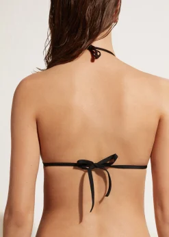 Bikini^Calzedonia Slide Triangle Bikini Top Indonesia 06 - Black