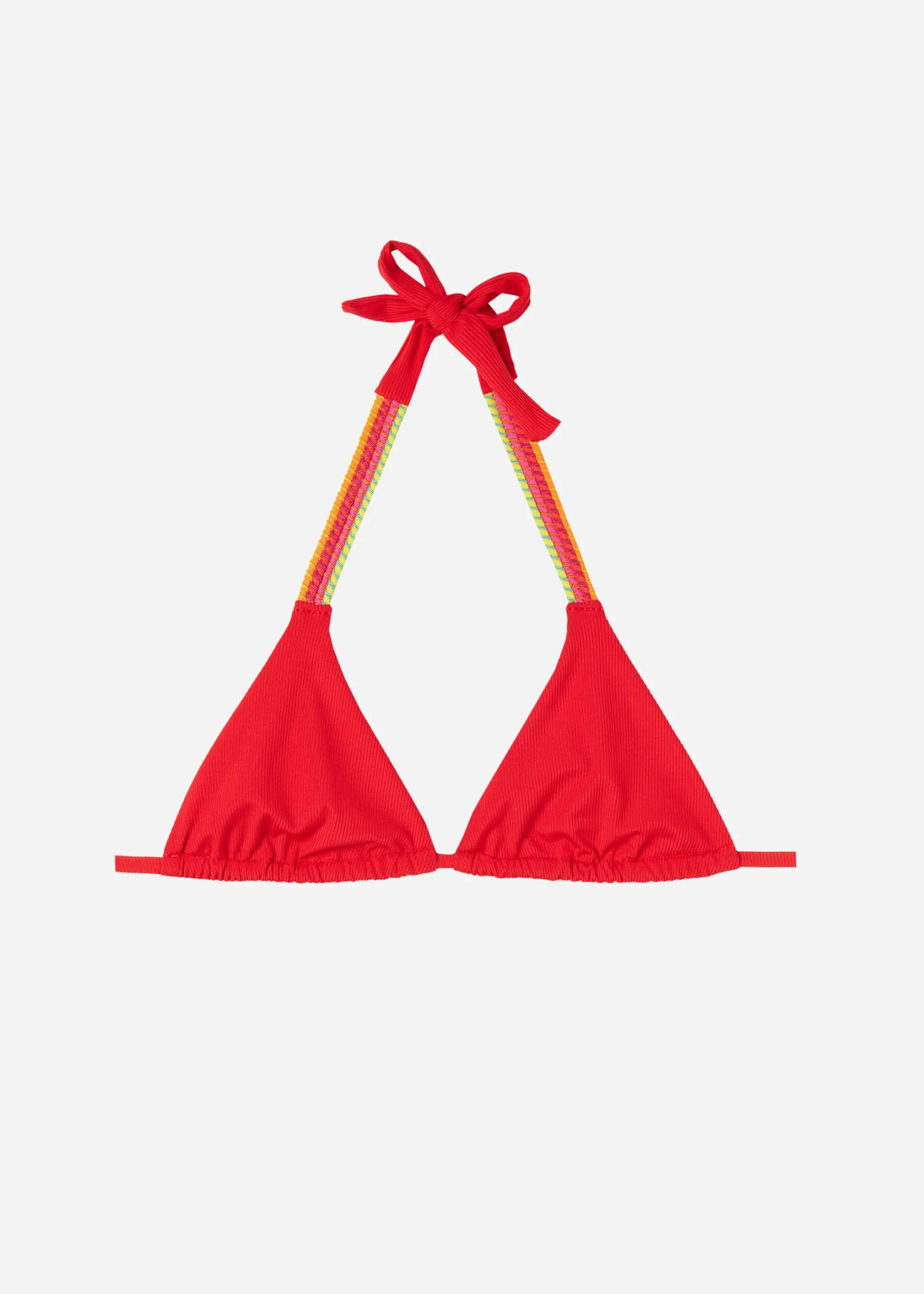Bikini^Calzedonia Slide Triangle Bikini Top Berlino 529C - Luxury Red