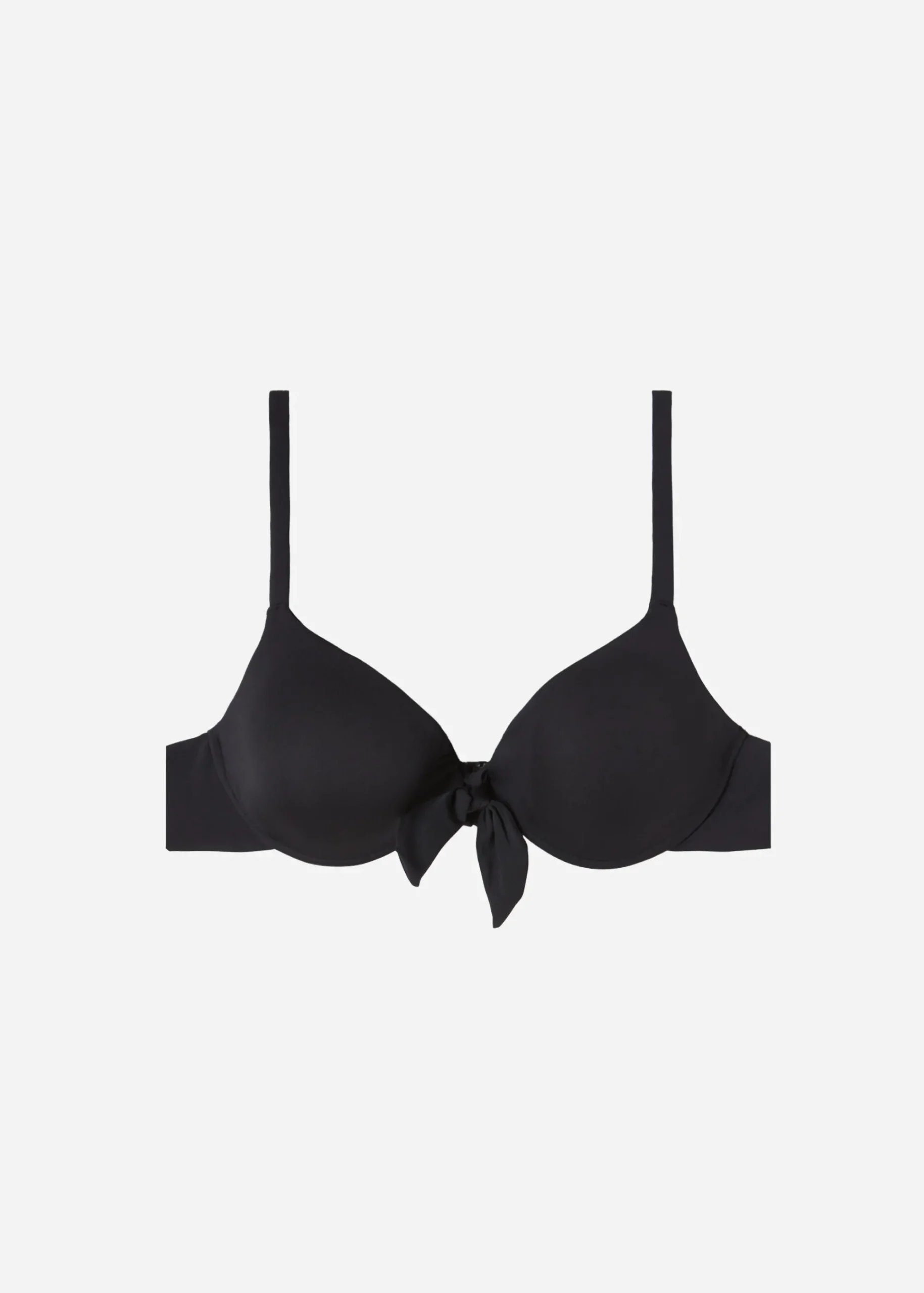 Bikini^Calzedonia Soft Padded Push-Up Bikini Top Indonesia 06 - Black