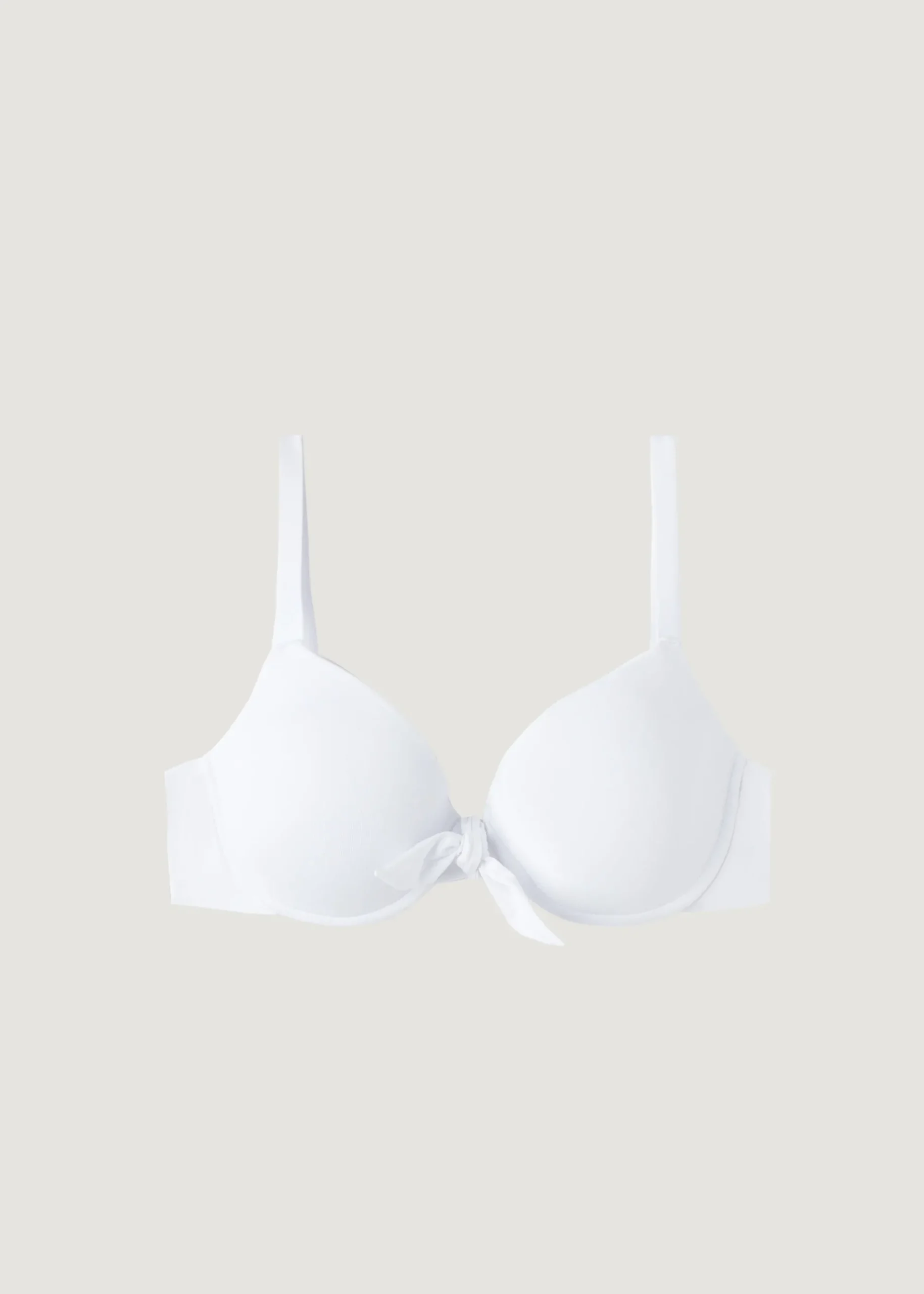 Bikini^Calzedonia Soft Padded Push-Up Bikini Top Indonesia 01 - White