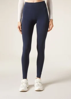 Leggings^Calzedonia Supima Cotton Leggings 700 - Intense Blue
